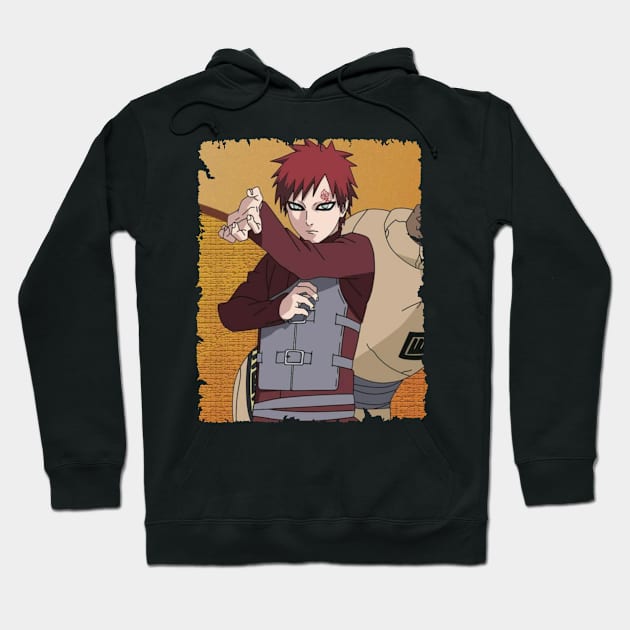 GAARA MERCH VTG Hoodie by xsmilexstd